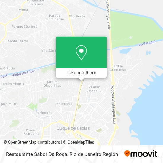 Restaurante Sabor Da Roça map