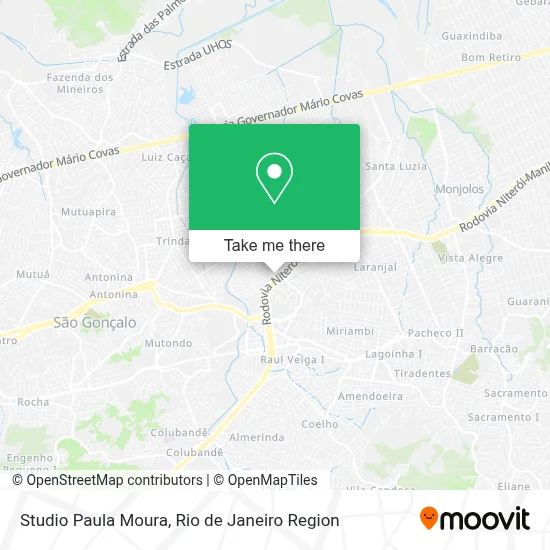 Studio Paula Moura map