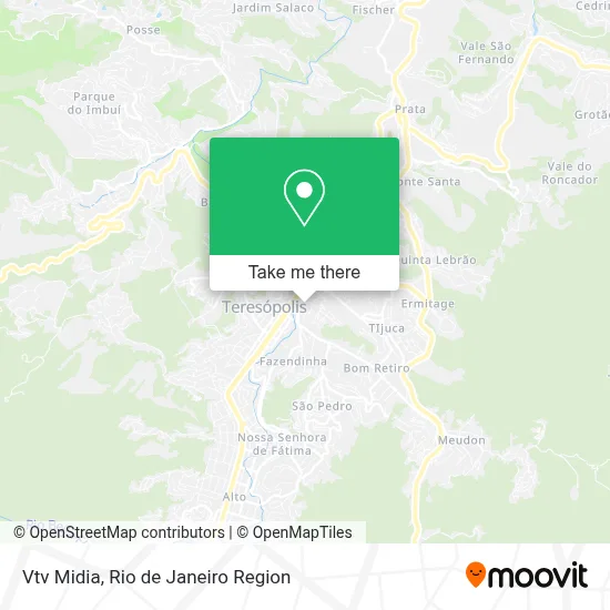 Vtv Midia map