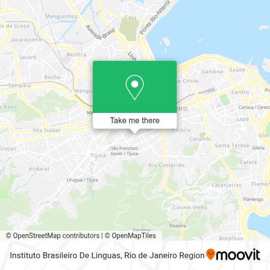 Instituto Brasileiro De Linguas map