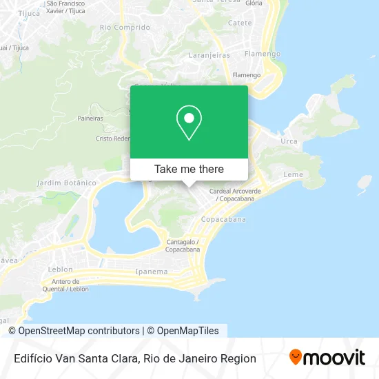 Edifício Van Santa Clara map