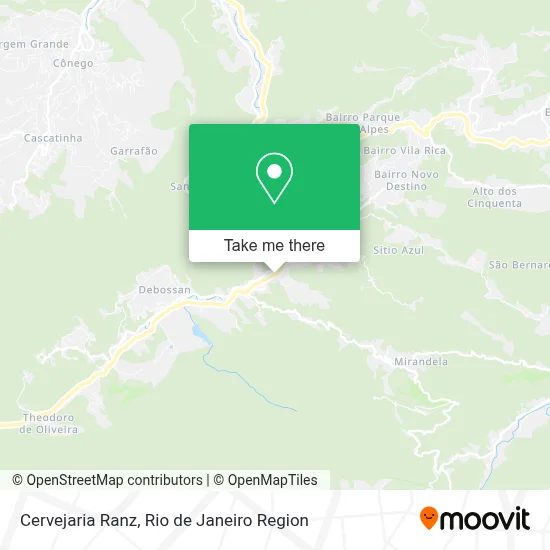 Cervejaria Ranz map