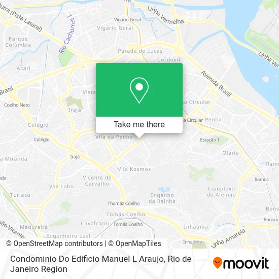 Condominio Do Edificio Manuel L Araujo map