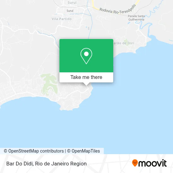 Bar Do Didi map