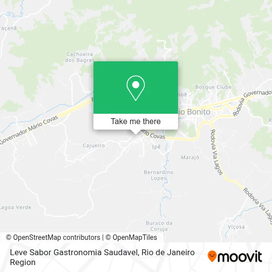 Leve Sabor Gastronomia Saudavel map