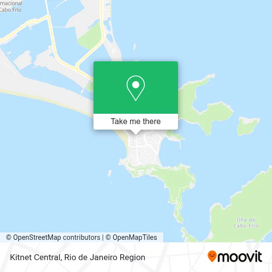 Kitnet Central map