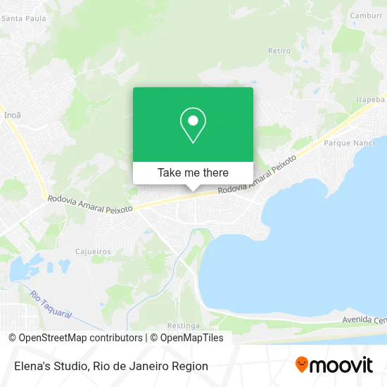 Elena's Studio map