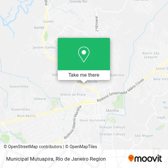 Municipal Mutuapira map
