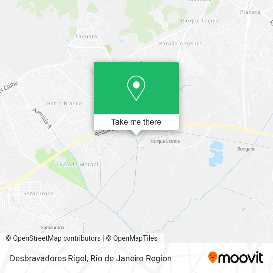 Desbravadores Rígel map