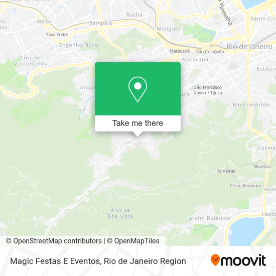 Magic Festas E Eventos map
