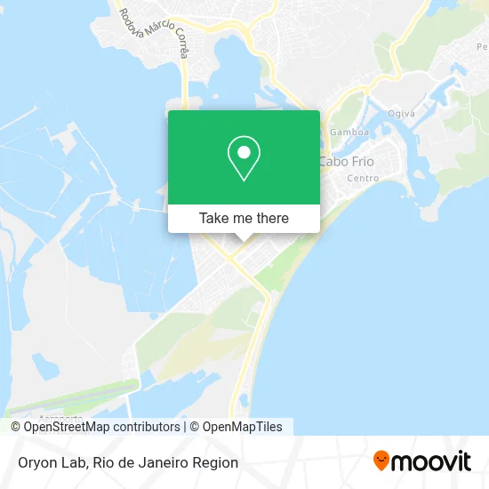 Oryon Lab map