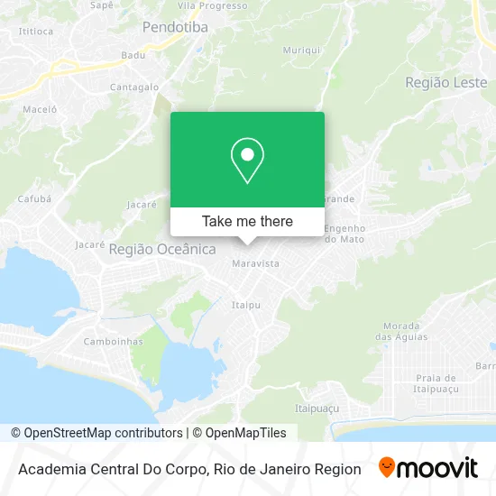 Academia Central Do Corpo map