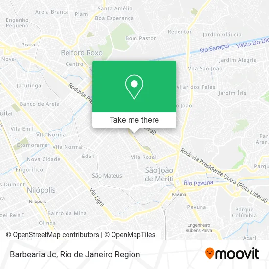 Barbearia Jc map