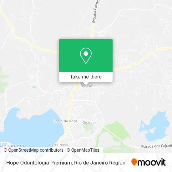 Hope Odontologia Premium map