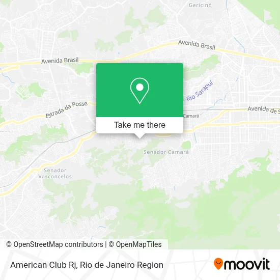 American Club Rj map