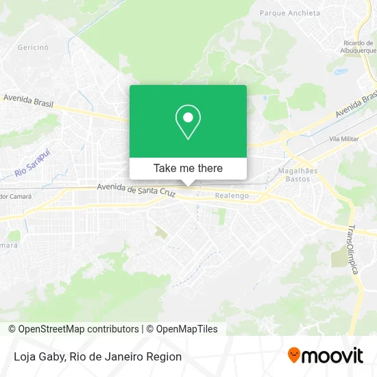 Loja Gaby map
