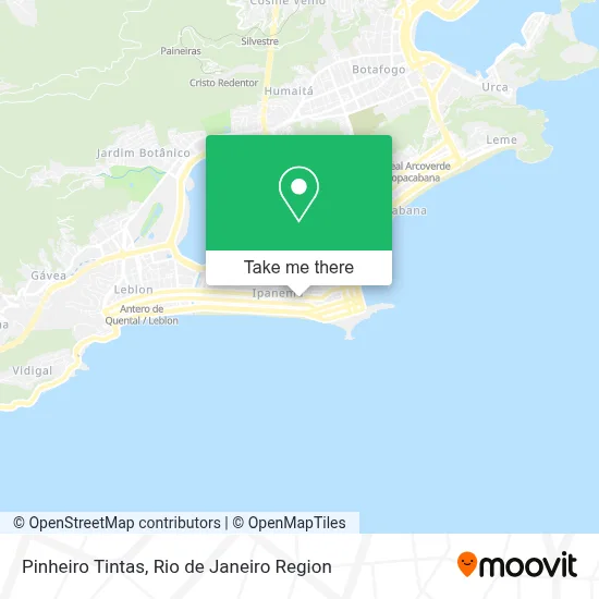 Pinheiro Tintas map