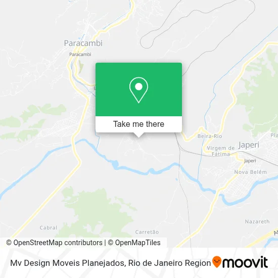 Mv Design Moveis Planejados map