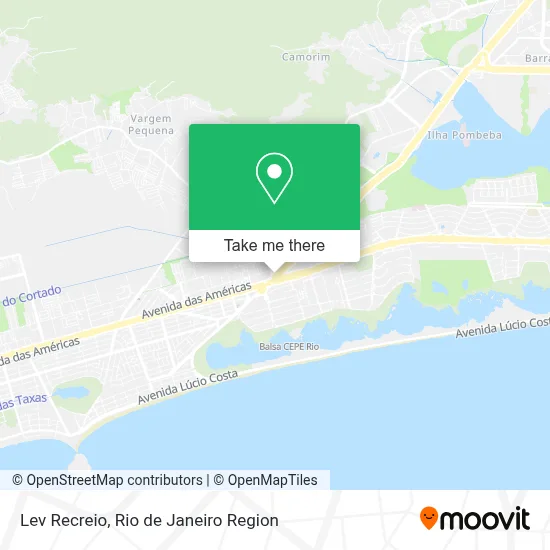 Lev Recreio map