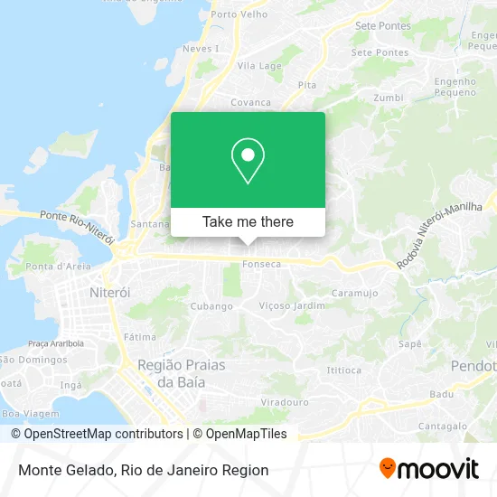 Monte Gelado map