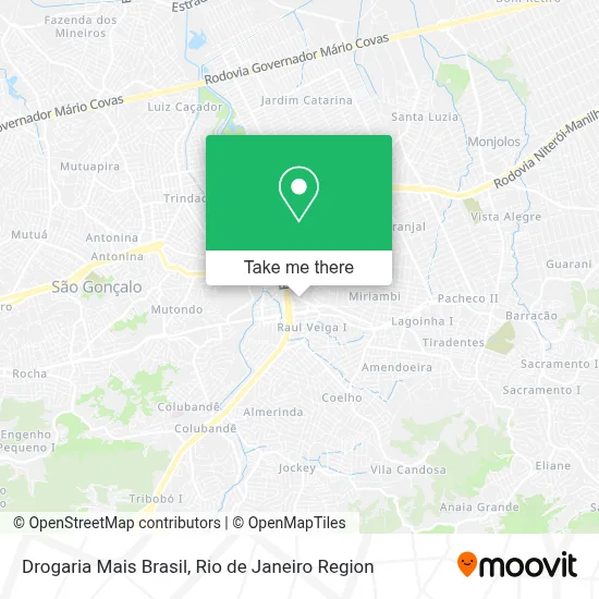 Drogaria Mais Brasil map