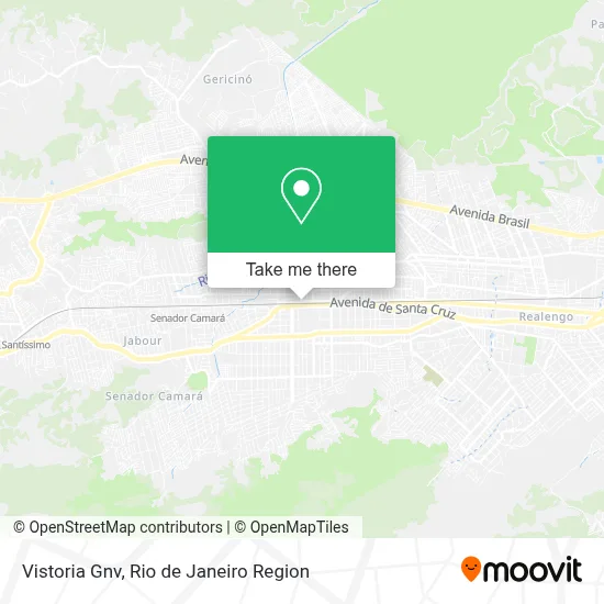 Vistoria Gnv map
