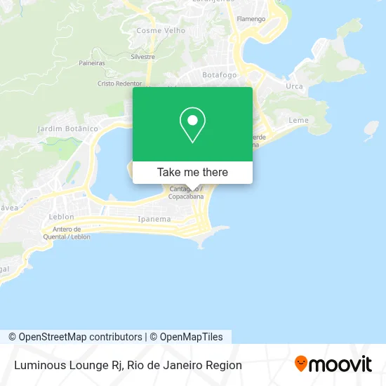 Luminous Lounge Rj map