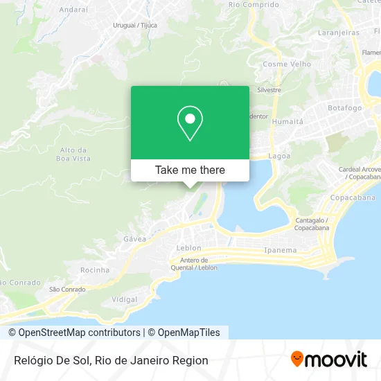 Relógio De Sol map