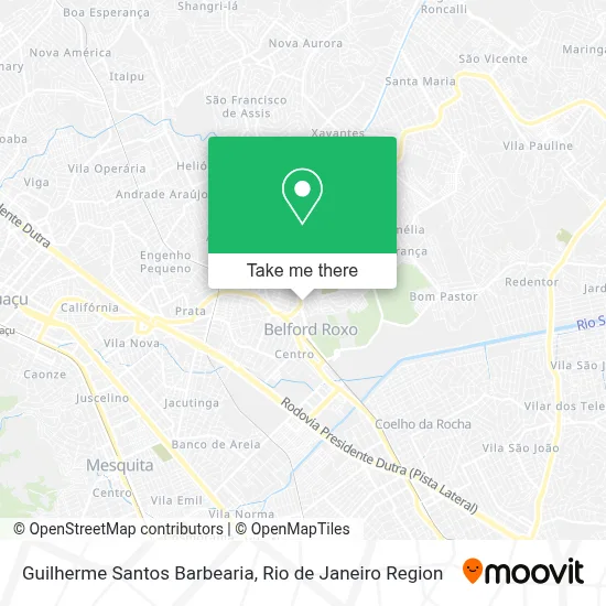 Guilherme Santos Barbearia map