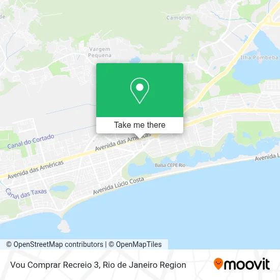 Vou Comprar Recreio 3 map