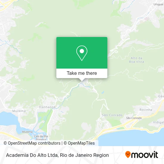 Academia Do Alto Ltda map