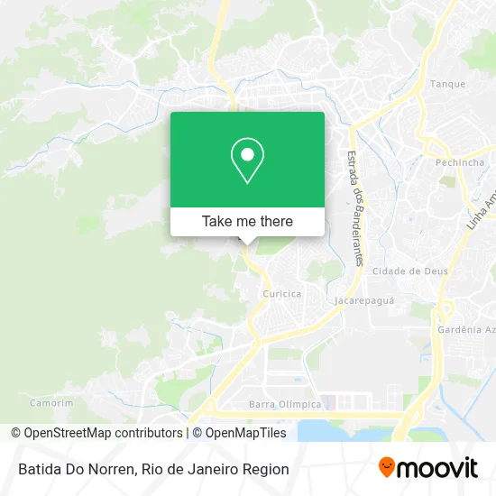 Batida Do Norren map