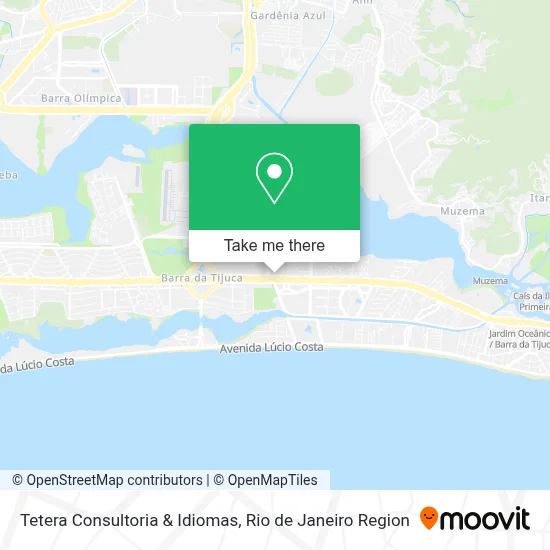 Tetera Consultoria & Idiomas map