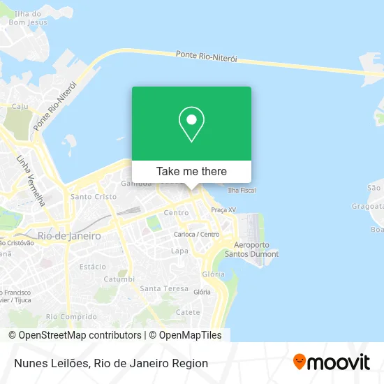 Nunes Leilões map