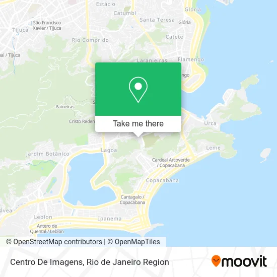 Centro De Imagens map