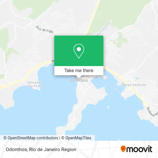 Odonthos map