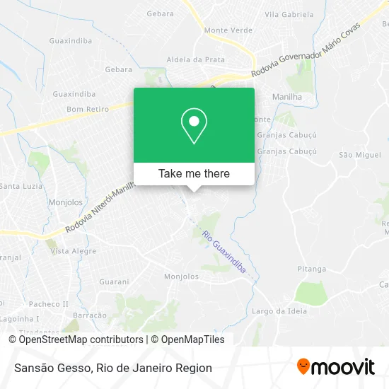 Sansão Gesso map