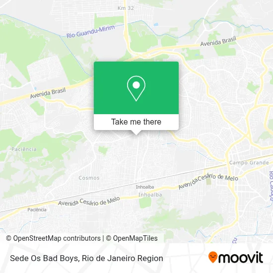 Sede Os Bad Boys map