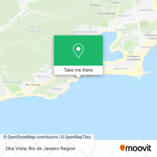 Oka Vista map