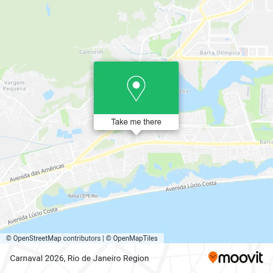 Carnaval 2026 map