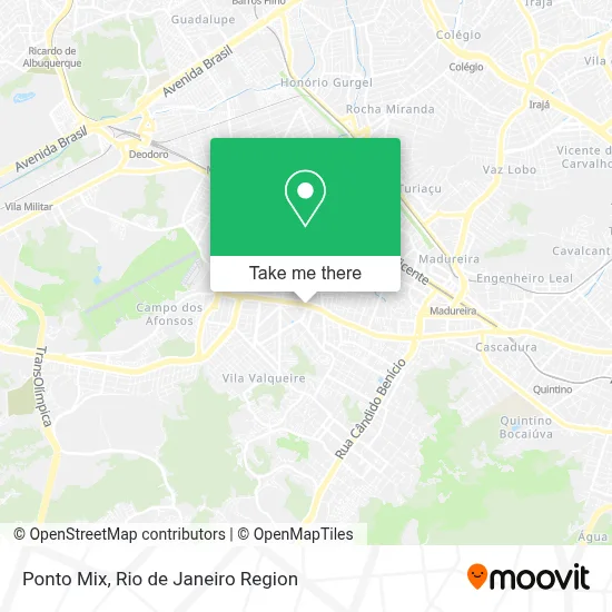 Ponto Mix map