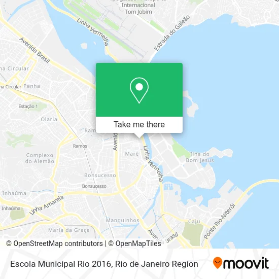 Escola Municipal Rio 2016 map