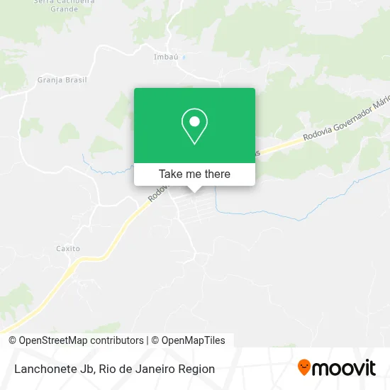 Lanchonete Jb map