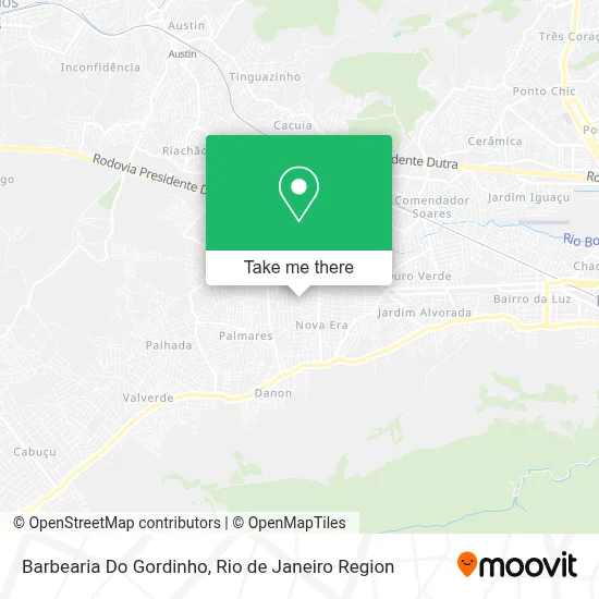 Barbearia Do Gordinho map