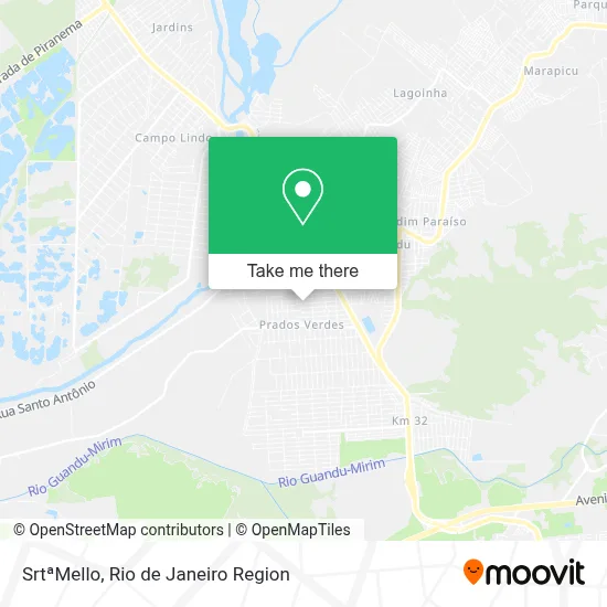 SrtªMello map