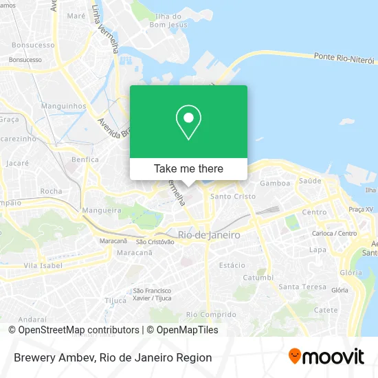 Brewery Ambev map
