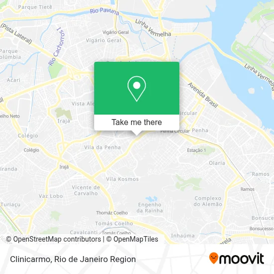 Clinicarmo map