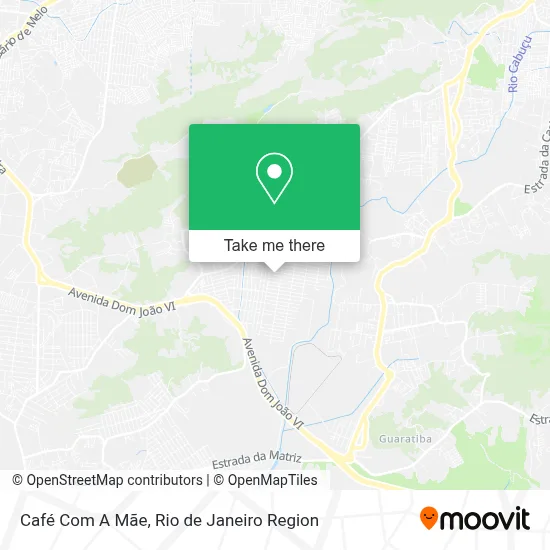 Café Com A Mãe map
