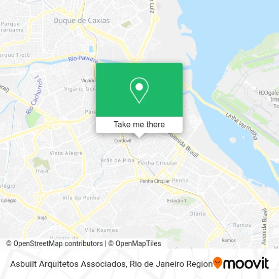 Asbuilt Arquitetos Associados map