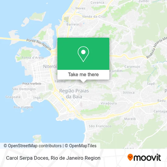 Carol Serpa Doces map